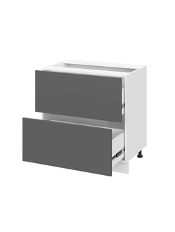 Кельн модульная Шкаф нижний с ящиками ШНГ2Я 800