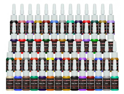 Тату  краска 54 цвета DragonHawk ( по 5 мл.)