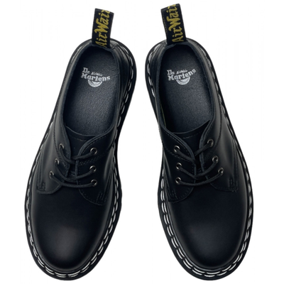 DR MARTENS 1461 FLAT SMOOTH BLACK