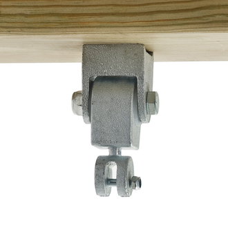 Подвес для качелей KBT Premium сквозной, оцинк. сталь (длина болта 160 мм), арт. 817.004.010.001