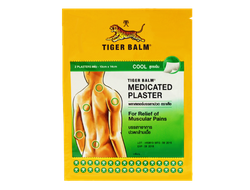 Тигровый охлаждающий зелёный пластырь размер (10см Х 14см)