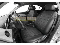 Авточехлы экокожа, строчка для Lada Largus / Largus Cross Sw (2 места) 2021-