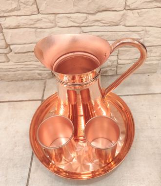 Медный кувшин в наборе  Россия All-Copper арт.195