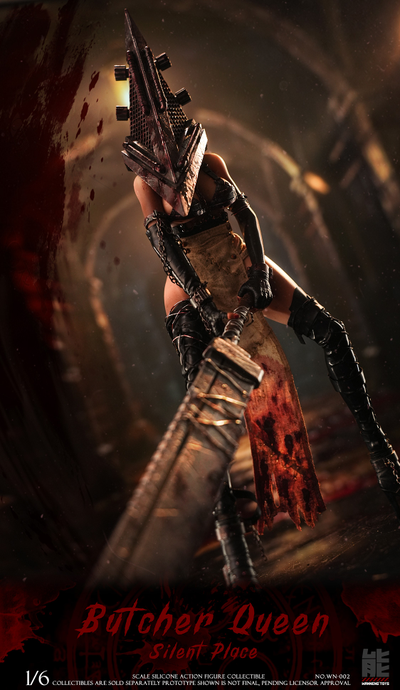 ПРЕДЗАКАЗ - Пирамидоголовая (Silent Hill) - Коллекционная фигурка 1/6 Silent Place Butcher Queen (WN-002B) - WANNENG TOYS ?ЦЕНА: 31300 РУБ.?