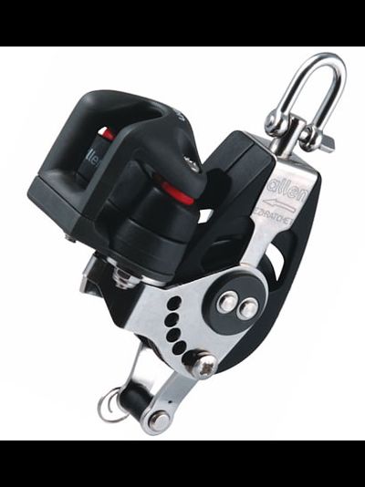 СТОПОРНЫЙ ВЕРТЛЮЖНЫЙ ОДНОШКИВНЫЙ  ДВУХОБУШКОВЫЙ СТОПОРНЫЙ БЛОК С КУЛАЧКОВЫМ СТОПОРОМ ALLEN BROTHERS A2242, 5-6 ММ, 150-400 КГ, D 40