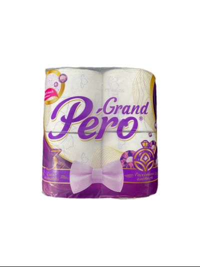 Туалетная бумага &quot;Роскошный аметист&quot; 4 шт/ 1 упаковка.