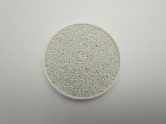Бисер Китайский №8-141 белый полупрозрачный, 50 грамм