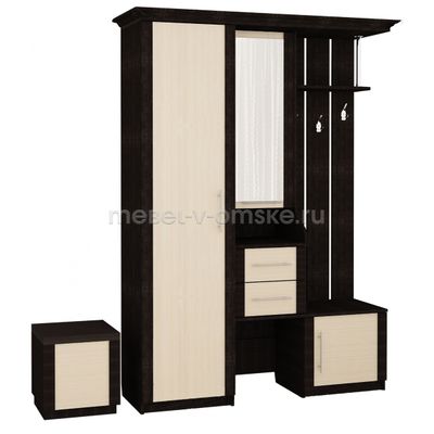 ШМ045 Прихожая Галлея. Размер: 1500х2045х505.