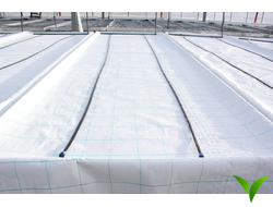 Агроткань застилочная Agrojutex 100 г/м2 БЕЛОГО цвета