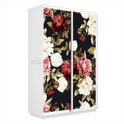 Шкаф-купе Дуо-Фото (Пионы) 1200*450*2200