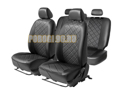 Авточехлы ромб для Kia Cerato Sd, (40/60), 2013-2018