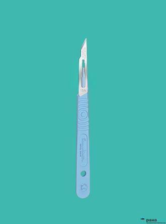 Скальпели Сванн-Мортон №15A (нержавеющая сталь)