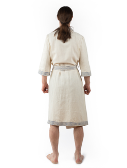 Халат для бани из крапивы "Легкий Пар"