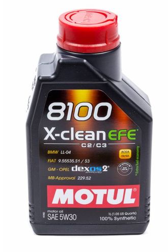 Motul 8100 X-clean EFE 5W30 масло мот синт 1л