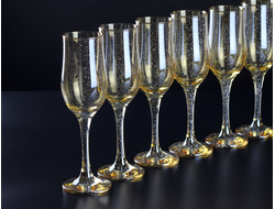 Бокал для шампанского "мед-снег"