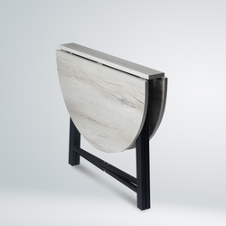 Гелиос стол обеденный раскладной пристенный 100(1100)*900*750 дуб Канадский