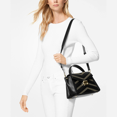 Сумка женская MICHAEL KORS WHITNEY HANDLE SATCHEL черная