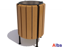 Урна с деревянной обшивкой мод. 16