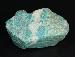 Амазонит, необработанный образец, Кольский п-ов (56*39*26 мм, 72 г) №27493