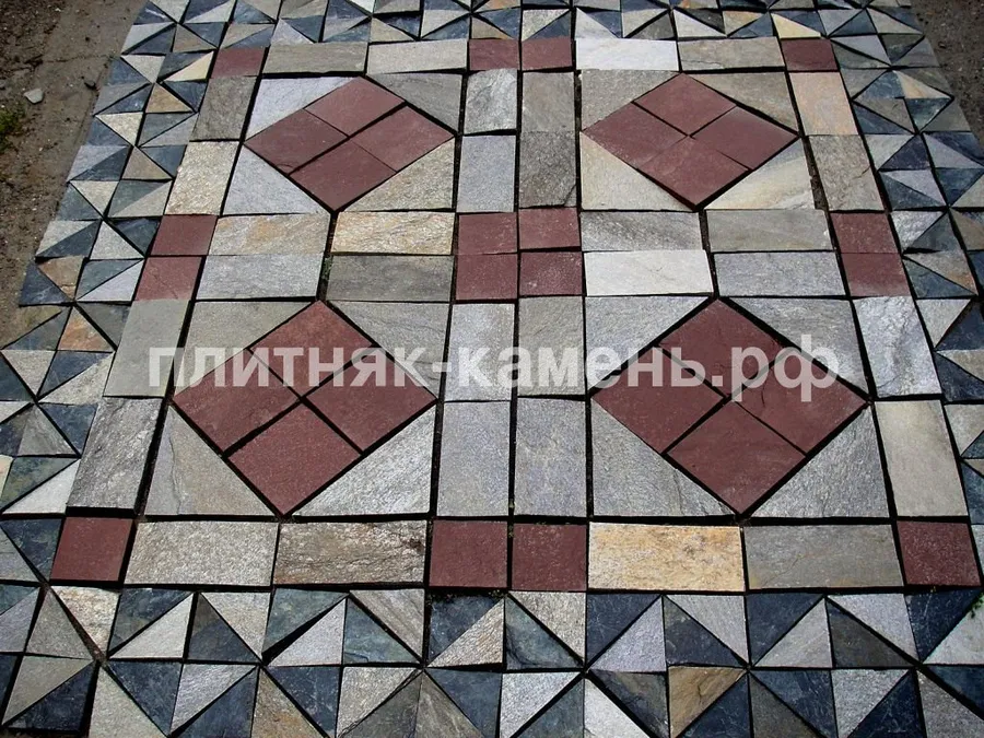 каменные ковры из натурального камня