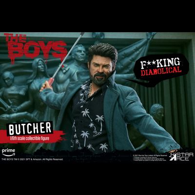 Билли Бутчер (Карл Урбан, "Пацаны", The Boys) - КОЛЛЕКЦИОННАЯ ФИГУРКА 1/6 Billy Butcher (Deluxe Edition) (SA0104) - STAR ACE Toys