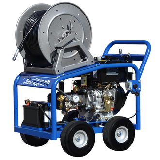 Серия аппаратов Посейдон D12, 12,5 л.с., 160-300 бар, 13-22 л/мин с дизельным двигателем