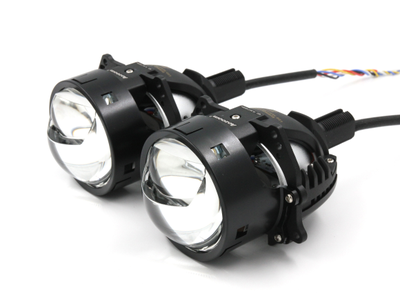 Билед модули Aozoom Z1 Black King Kong Laser 2025 Original 3.0 дюйма, 2 чипа, 5500K, 12V, 55W/75W, крепление 3R и гаечное (комплект, 2шт)