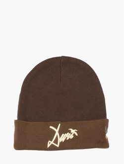 Шапка Запорожец Дичь Коричневая вид спереди