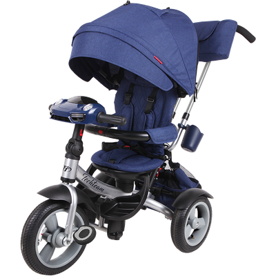 ВЕЛОСИПЕД КОЛЯСКА LUXURY ТРЕХКОЛЕСНЫЙ С РУЧКОЙ