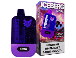 ICEBERG XXL (10 000 ЗАТЯЖЕК) - МОРС (ПЕРЕЗАРЯЖАЕМАЯ)