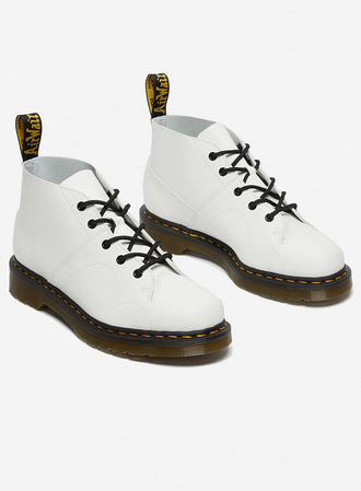 Ботинки Dr. Martens Church белые