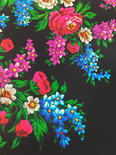 Павловопосадский платок День Победы 235-18