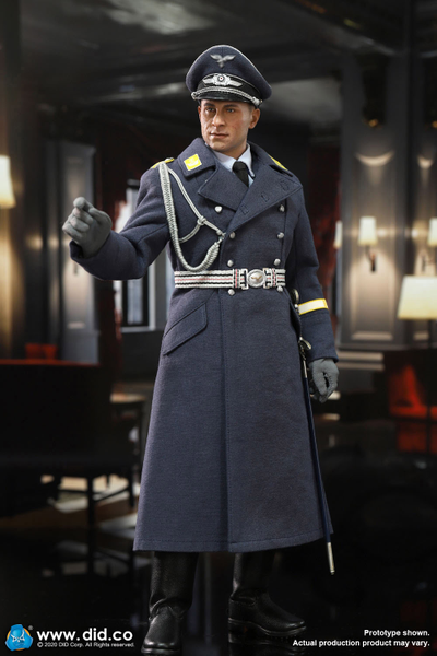 Капитан Люфтваффе - Коллекционная ФИГУРКА 1/6 scale WWII German Luftwaffe Captain – Willi (D80147) - DID