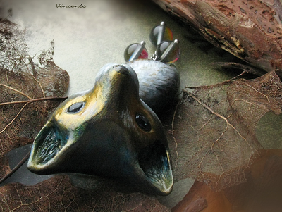 Волшебная брошь "Ледяная Лисичка - Хозяйка Зимнего Леса"