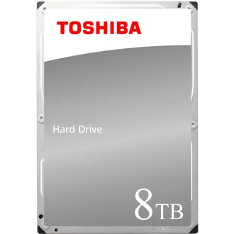 Жесткий диск  NAS HDD  8Tb TOSHIBA N300 7200rpm 256Mb SATA3 3,5" MTBF 1млн.часов HDWG480EZSTA