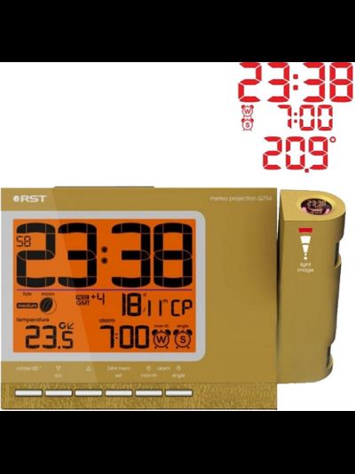 Проекционные часы-будильник RST 32754