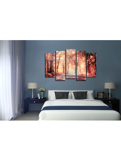 Модульная картина "Осенний день"