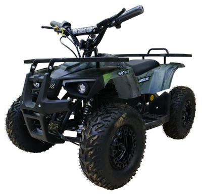 Детский квадроцикл MOTAX Mini Grizlik X-16 E1000 (BW)