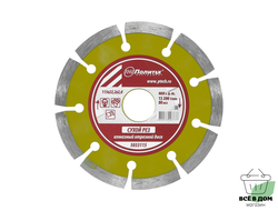 Диск отрезной алмазный по камню Сегмент 115х22,2х2,0 Политех 5033115
