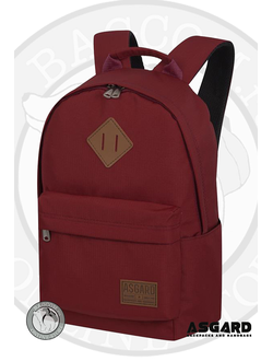 Рюкзак Asgard Р-7346 Бордо вид спереди