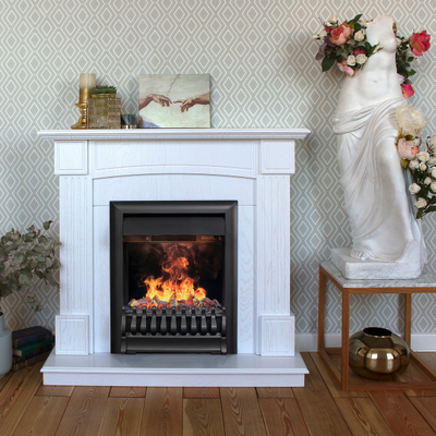 Электрический камин Andrea WT с очагом 3D Oregan