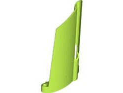 Technic, Panel Fairing #21 Large Long, Small Hole, Side B, Lime (44351 / 4263102 / 4277098)