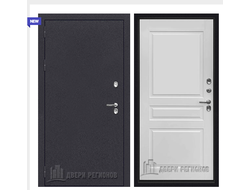 Дверь металлическая "3K YoDoors-20 Термо"Букле Графит/velluto bianco