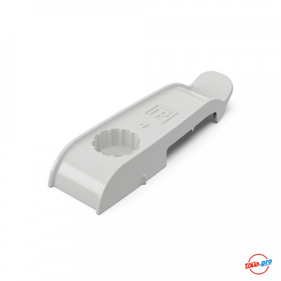 Держатель плоского кабеля Промрукав односторонний на 2 места серый 30 шт. PR13.0438