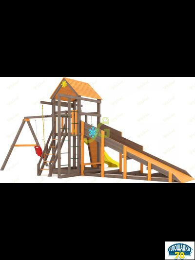 Всесезонная площадка IgraGrad С Fort с сеткой SF1