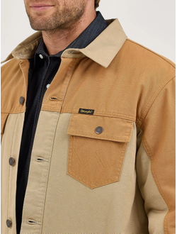 Куртка Wrangler® Mixed Canvas Chore Jacket