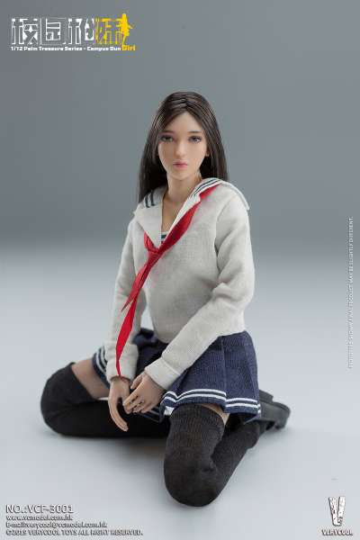 Боевая японская школьница - Коллекционная ФИГУРКА 1/12 Palm Treasure Series - Campus Gun Girl (C.G.G.) (VCF-3001) - VERYCOOL