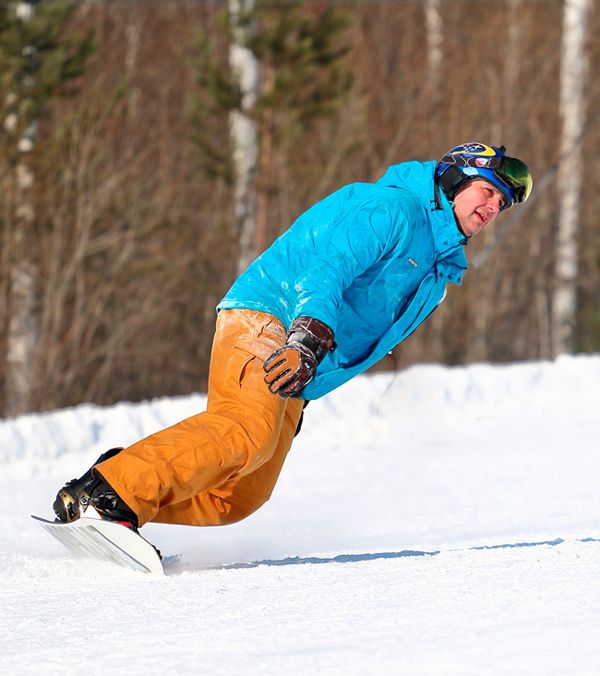 Алексей на сноуборде