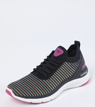Кроссовки FILA WEBBYROLL 4.0 Черно-розовые женские (36-41)