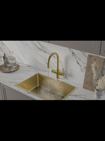 Система мгновенного кипячения воды 4в1 AQUAHOT MILAN LG (светлое золото)